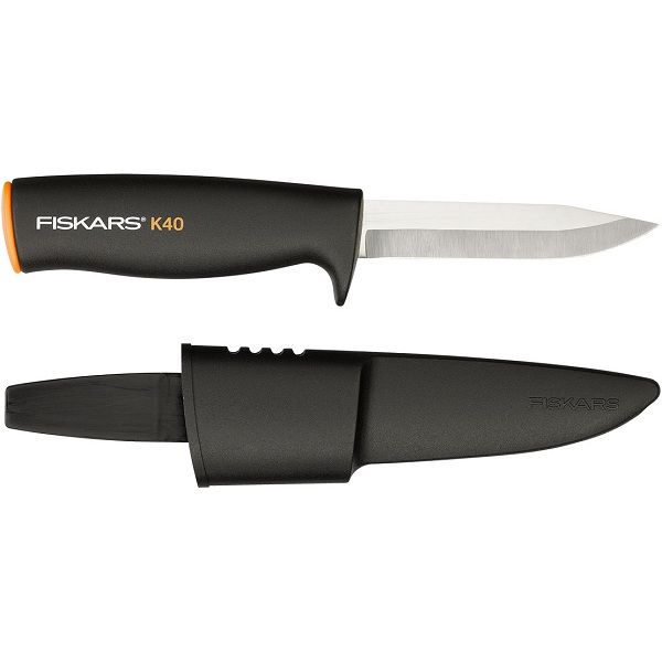 Fiskars Походный нож в чехле Fiskars K40