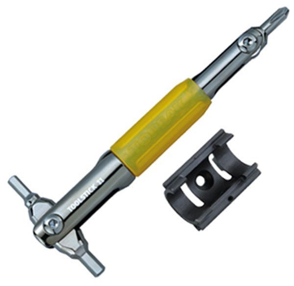TOPEAK Многофункциональный набор ремонтный Topeak  ToolStick 11, для 3/4/5mm/#2 Philip, с clip