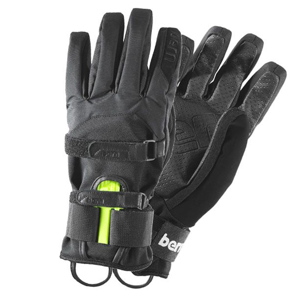 Bern Сноубордические перчатки с защитой Bern Men's Synthetic Gloves w/Removeable Wrist Guard