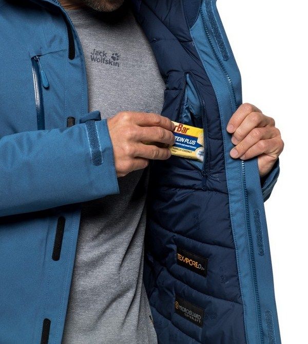 Jack Wolfskin Мужской пуховик для горного спорта Jack Wolfskin Troposphere Jacket M