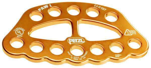 Petzl Золотая такелажная большая пластина Petzl Paw L