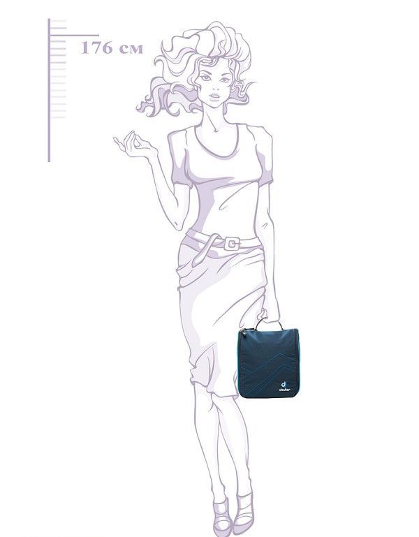 Deuter Косметичка практичная Deuter Wash Center I