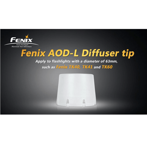 Fenix ДФильтр рассеиватель на фонарь Fenix - AOD-L