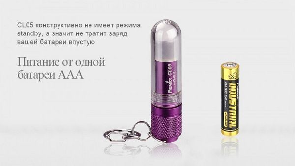 Fenix Компактный фонарь брелок Fenix - CL05 Liplight