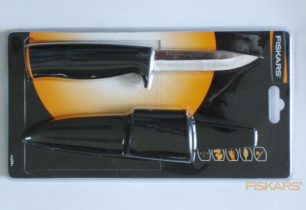 Fiskars Походный нож в чехле Fiskars K40