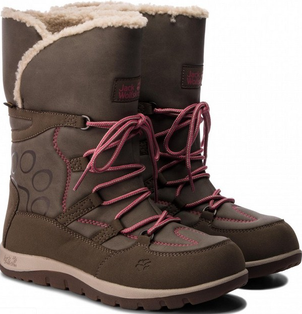 Jack Wolfskin Сапоги утепленные для девочки Jack Wolfskin Rhode Island Texapore High G