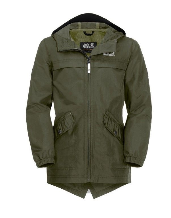 Jack Wolfskin Куртка легкая детская Jack Wolfskin Campo Road Parka