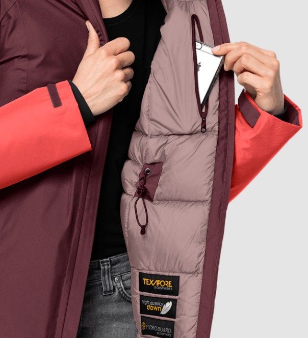 Jack Wolfskin Женская зимняя куртка Jack Wolfskin North Ice Parka W