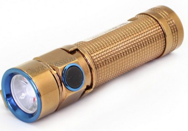 Olight Медный компактный фонарь Olight S1A-CU