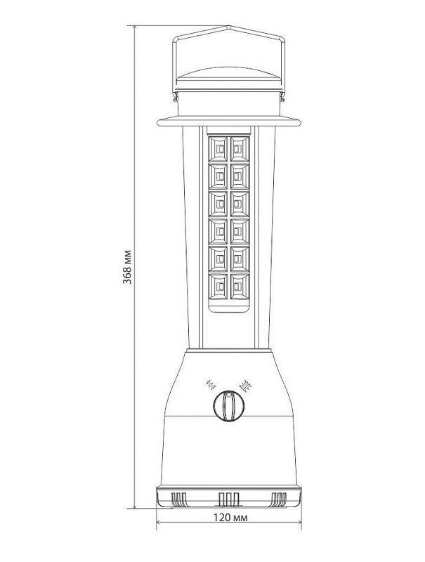 Tramp Фонарь походный Tramp FLK14-37-6W 24led RD Pharos