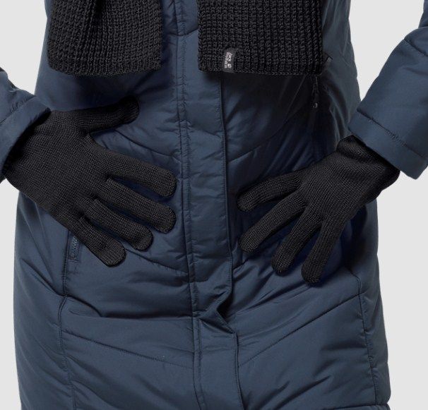 Jack Wolfskin Перчатки вязаные Jack Wolfskin Milton glove