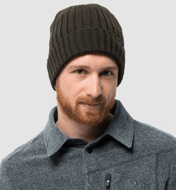 Jack Wolfskin Мужская шапка Jack Wolfskin Stormlock Rip Knit Cap