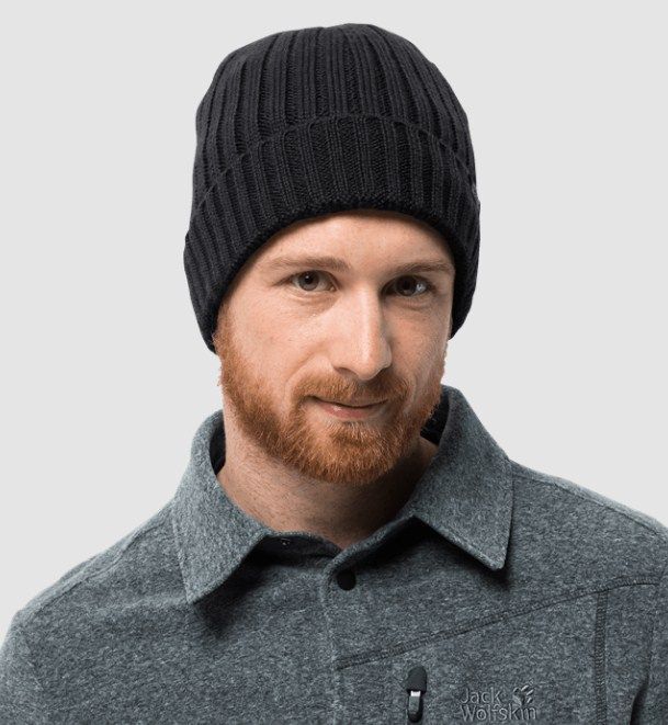 Jack Wolfskin Мужская шапка Jack Wolfskin Stormlock Rip Knit Cap