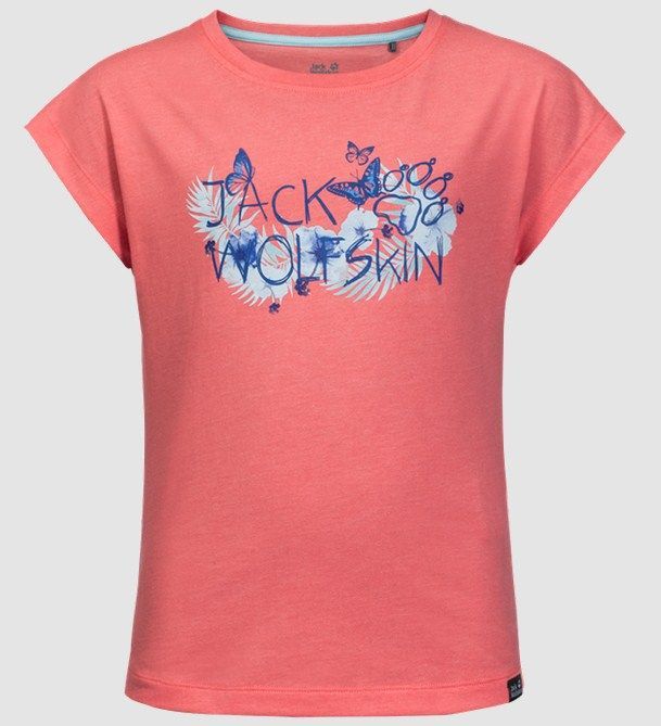 Jack Wolfskin Футболка девичья Jack Wolfskin Brand T Girls