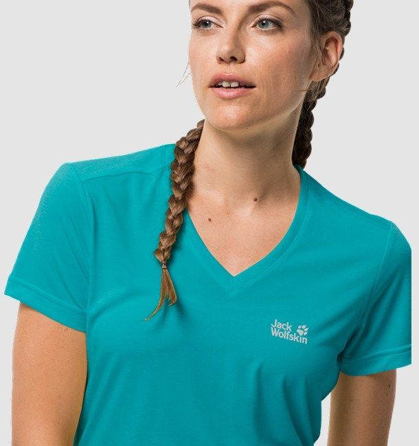 Jack Wolfskin Футболка женская Jack Wolfskin Crosstrail T Women