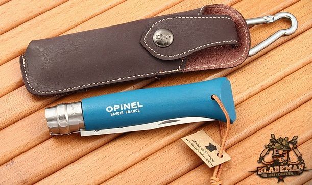 Opinel Нож эффективный складной с чехлом Opinel Trekking №8