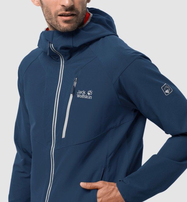 Jack Wolfskin Легкая мужская куртка Jack Wolfskin Kanuka Point Jacket M