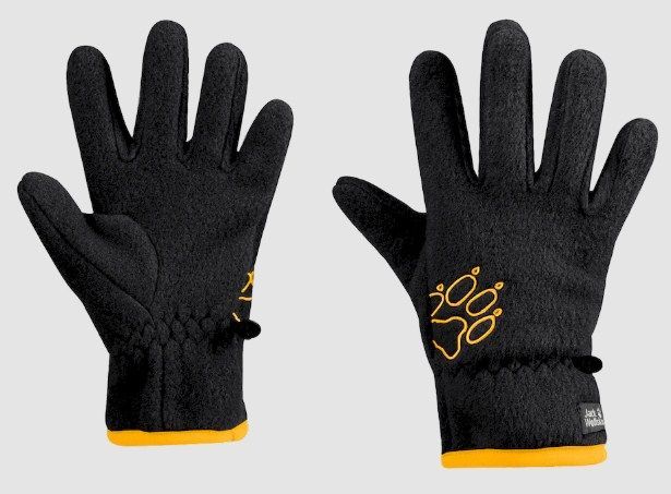 Jack Wolfskin Перчатки детские теплые Jack Wolfskin Baksmalla fleece glove kids