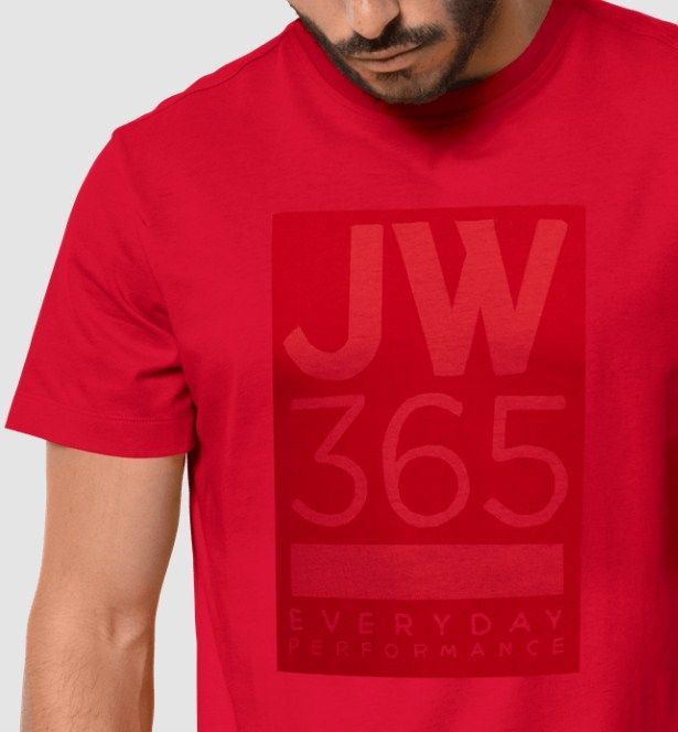 Jack Wolfskin Футболка для мужчин Jack Wolfskin 365 T M