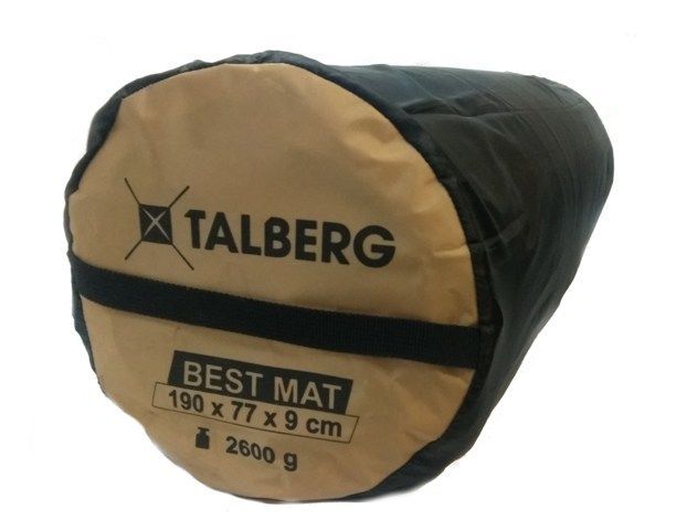 Talberg Коврик самонадувающийся походный х х см Talberg Best Mat 190 77 9