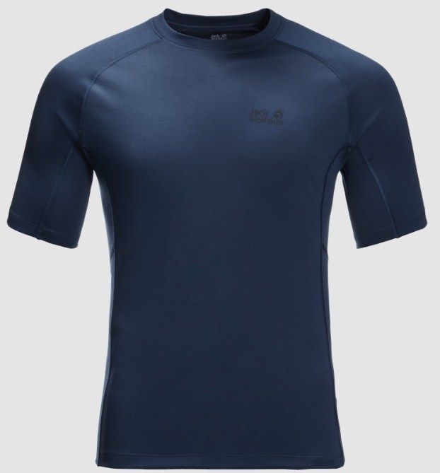 Jack Wolfskin Летняя футболка для мужчин Jack Wolfskin Mountain Tech T M