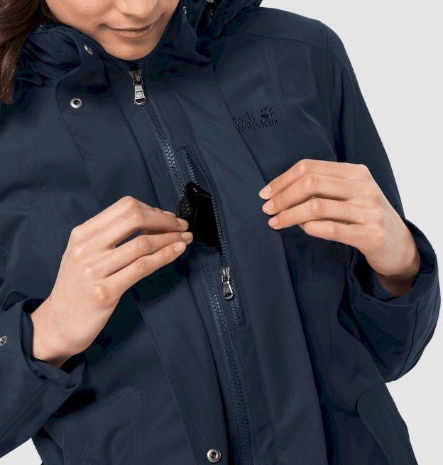 Jack Wolfskin Пальто с синтетическим утеплителем Jack Wolfskin Madison Avenue Coat