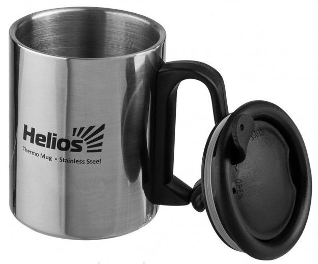 Helios Термокружка удобная стальная Helios HS.TK-007 0.35