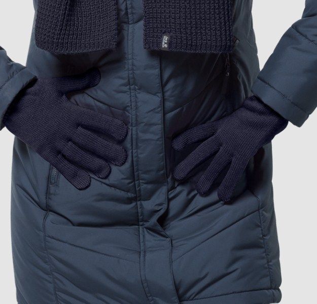 Jack Wolfskin Перчатки вязаные Jack Wolfskin Milton glove