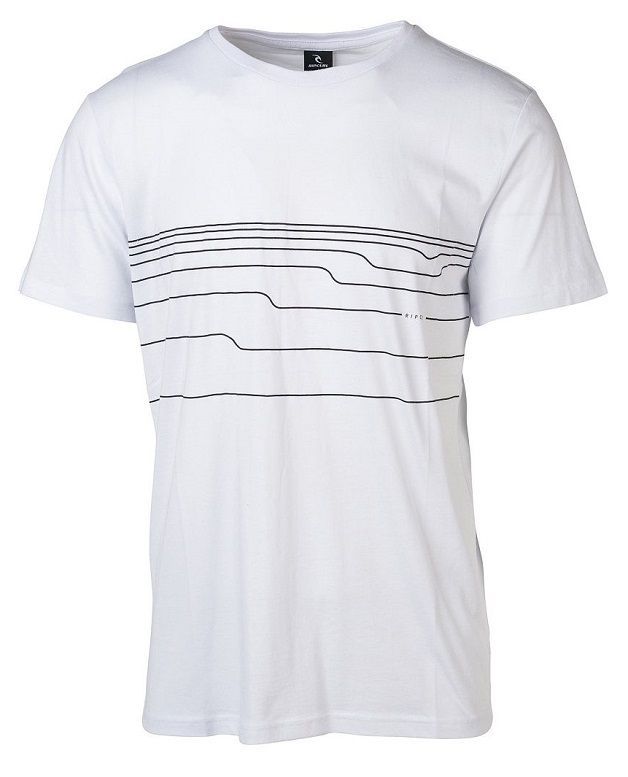 Rip Curl Летняя футболка Rip Curl Distort Lines Tee