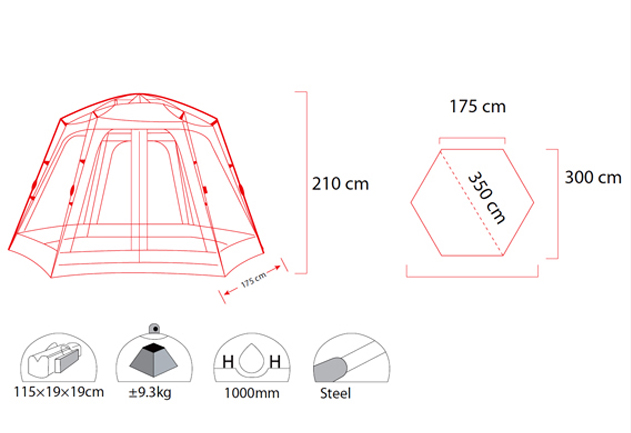 Envision Палатка-шатер для кемпинга Envision Mosquito