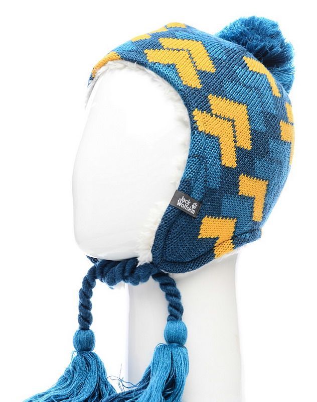 Jack Wolfskin Шапка ушанка Jack Wolfskin - Magic mountain knit hat k