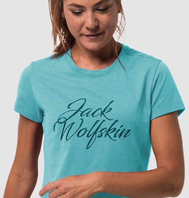 Jack Wolfskin Женская футболка Jack Wolfskin Brand T W