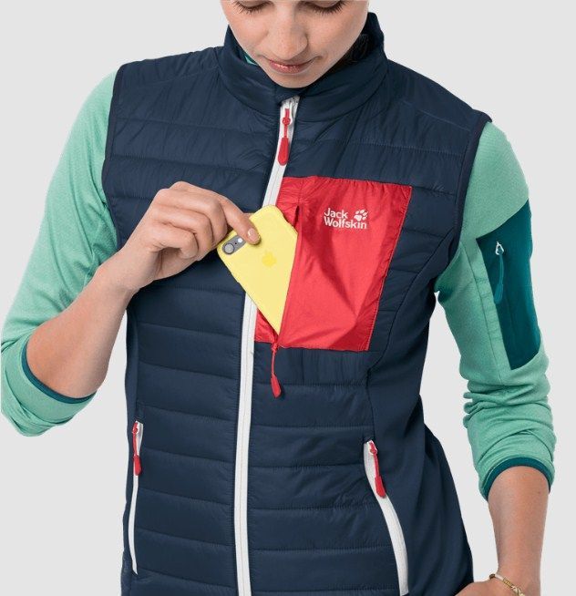 Jack Wolfskin Jack Wolfskin - Стеганый жилет для женщин Routeburn Vest W