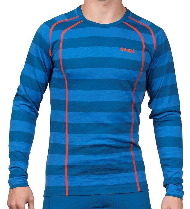 Bergans Комфортная термофутболка Bergans Fjellrapp LS