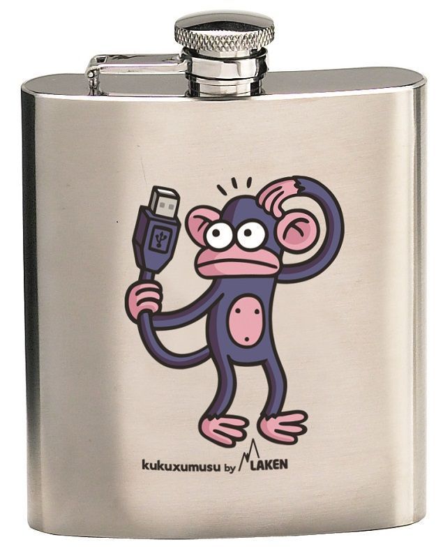 Laken Плоская фляжка сувенирная Laken Hipflask Kukuxumuxu