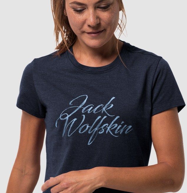 Jack Wolfskin Женская футболка Jack Wolfskin Brand T W