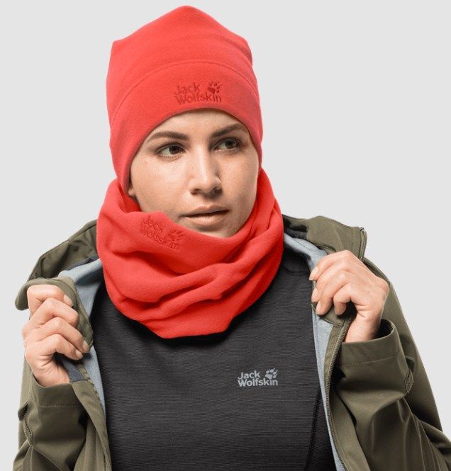 Jack Wolfskin Теплый флисовый шарф Jack Wolfskin Real Stuff Loop