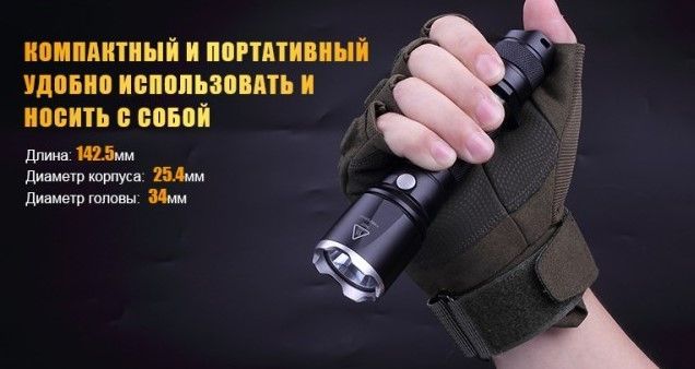 Fenix Фонарь практичный Fenix TK15UE CreeXP-L HI V3 LED Ultimate Edition