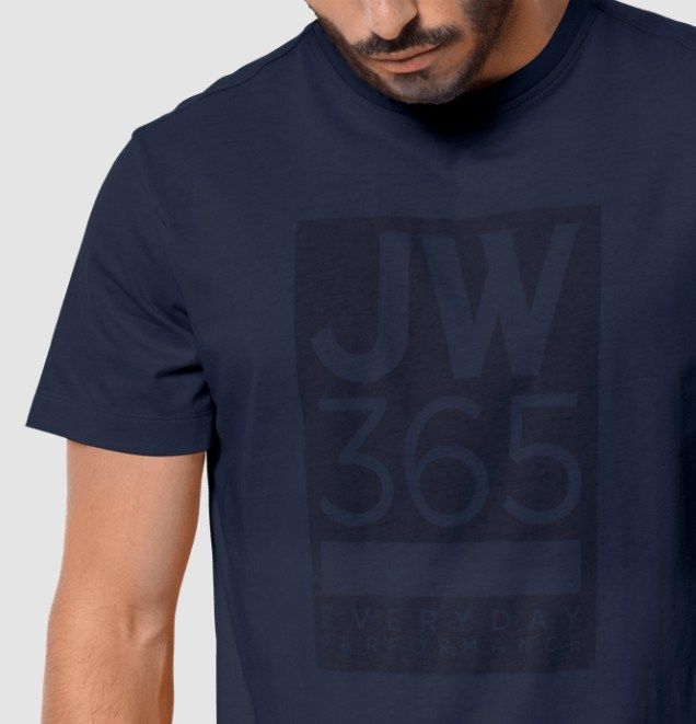 Jack Wolfskin Футболка для мужчин Jack Wolfskin 365 T M