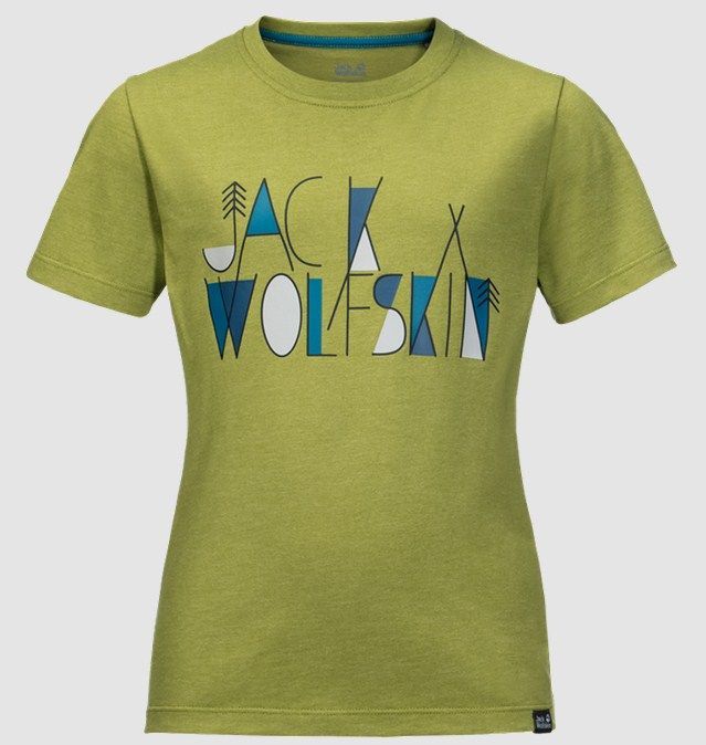 Jack Wolfskin Футболка летняя детская Jack Wolfskin Brand T Boys