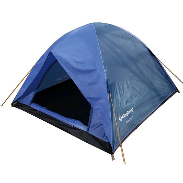 KingCamp Походная трёхместная палатка King Camp 3073 Family Fiber