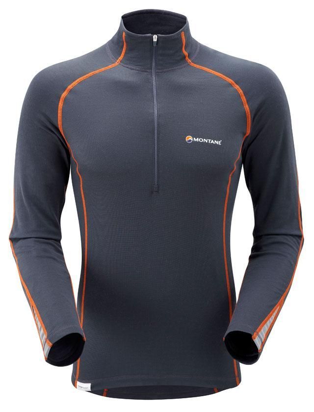 Montane Футболка мужская Montane Bionic L/S Zip Neck