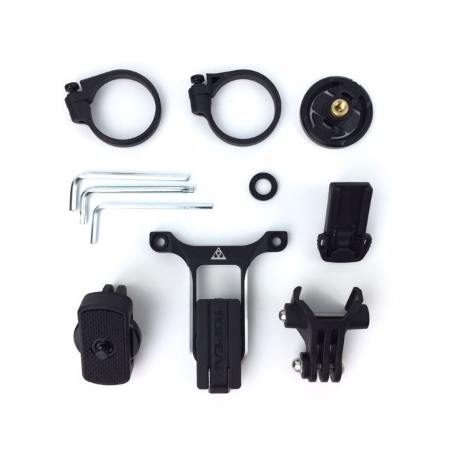 TOPEAK Крепеж на руль Topeak Ridecase center mount w/sc, g-eat adapter