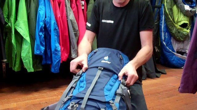 Deuter Износостойкий рюкзак Deuter Aircontact Lite ACT Lite 65+10