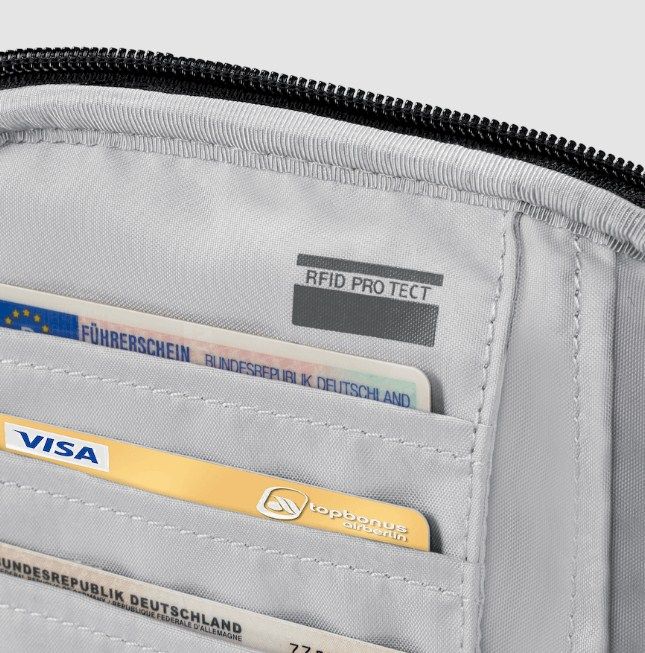 Jack Wolfskin Сумка с защитой от кражи Jack Wolfskin Boarding Pouch RFID 0.5