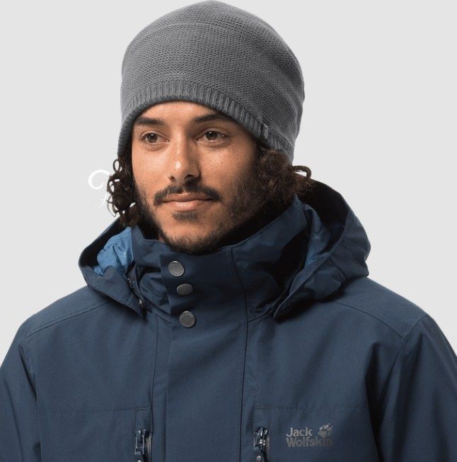 Jack Wolfskin Шапка повседневная Jack Wolfskin Stormlock Knit Beanie