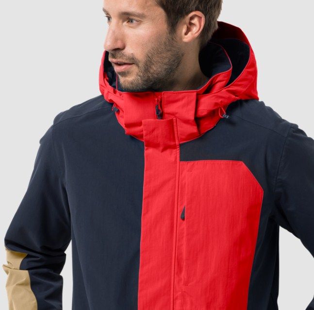 Jack Wolfskin Стильная фирменная куртка Jack Wolfskin 365 Exposure Jacket M