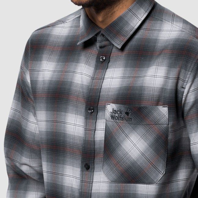 Jack Wolfskin Рубашка с длинным рукавом Jack Wolfskin Light Valley Shirt