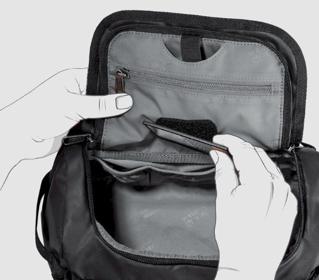 Jack Wolfskin Легкий несессер Jack Wolfskin Expedition Wash Bag 5
