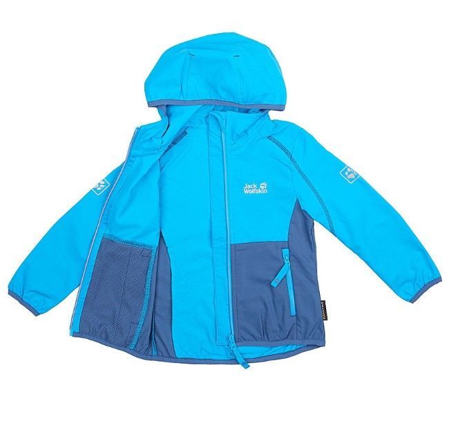 Jack Wolfskin Ветровка для девочки Jack Wolfskin Turbulence Girls